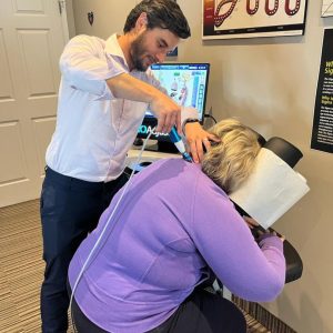Sigma ProAdjuster being used on a patient